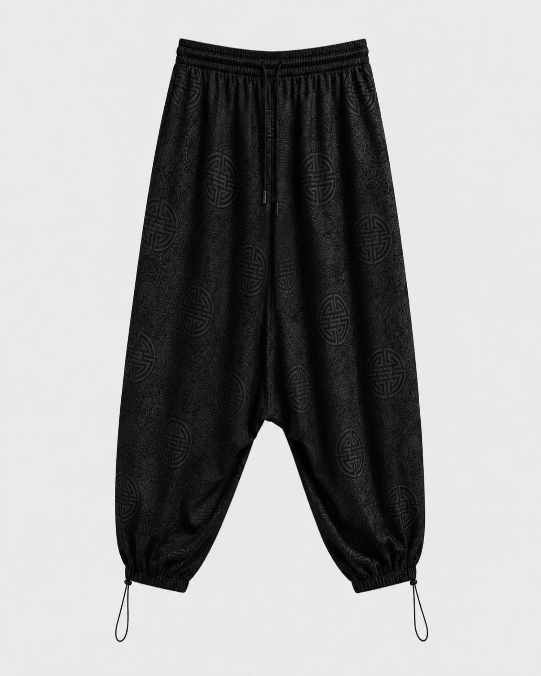 SILK HAREM PANTS