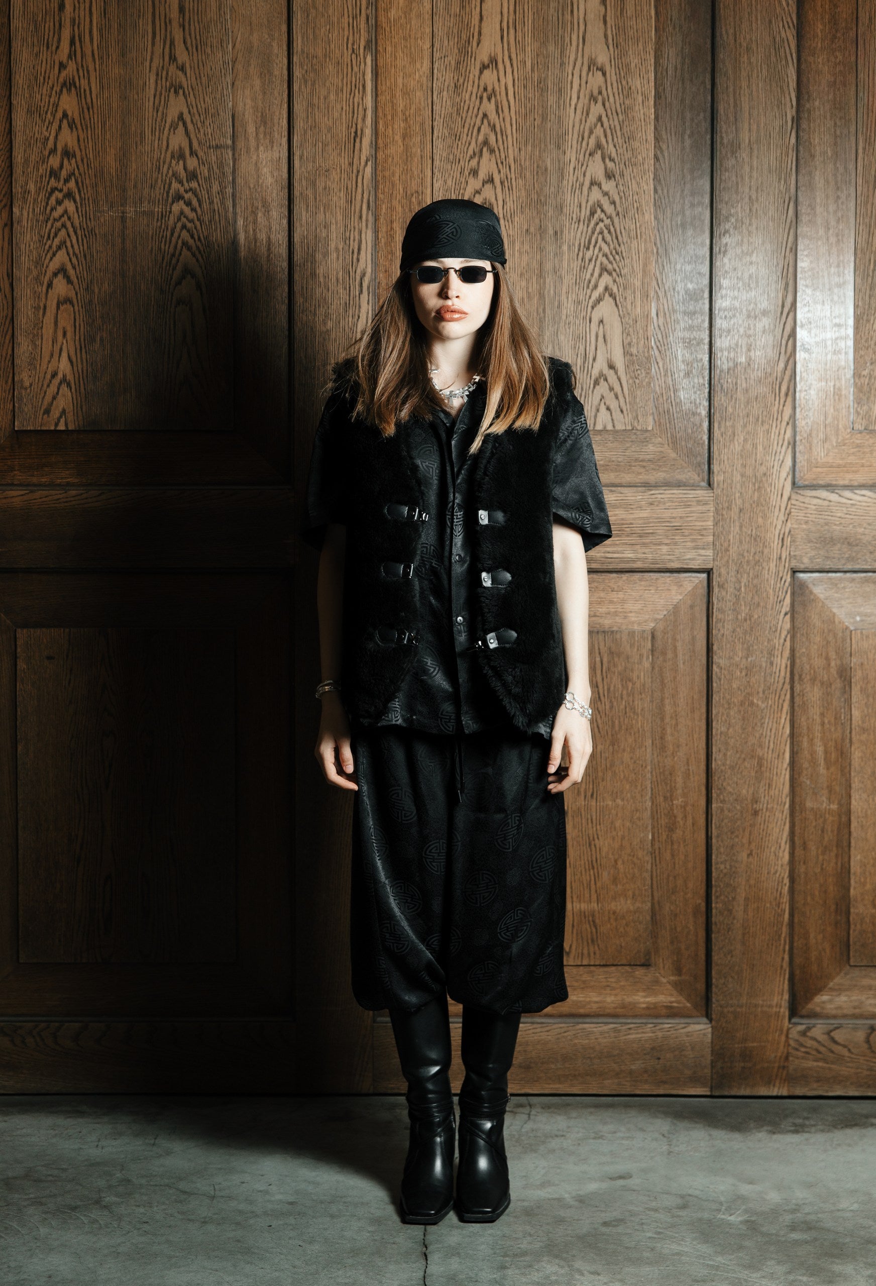 JACQUARD SILK HUSTLER SHIRT